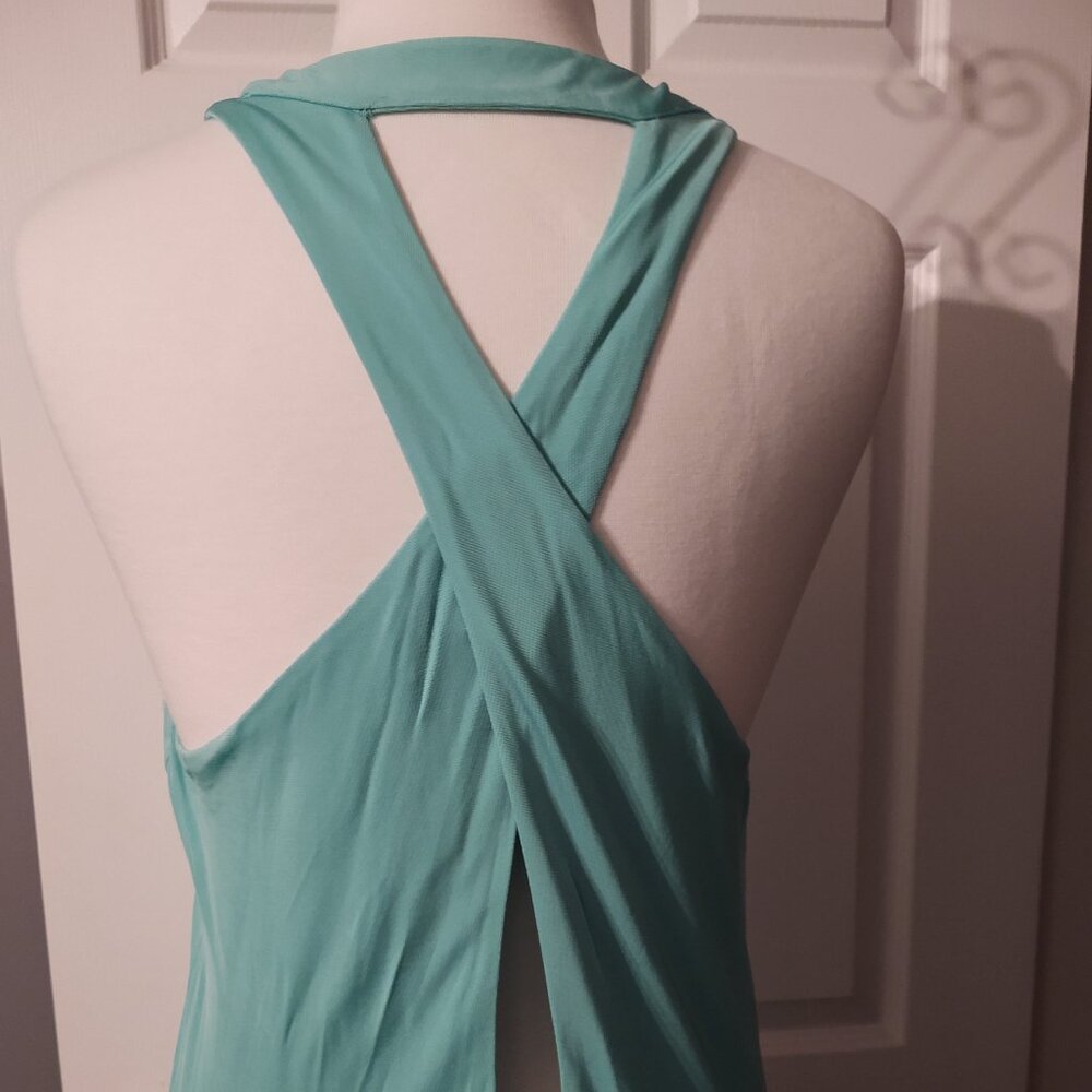 "RALPH LAUREN" Floor Length Mint Green maxi dress/gown - Picture 5 of 10